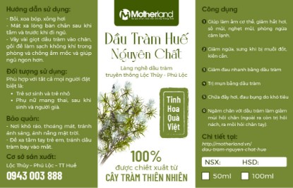 Ảnh của Tinh dầu tràm Huế nguyên chất 100%, làng nghề truyền thống Lộc Thủy