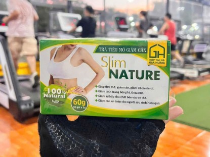 Ảnh của Trà tiêu mỡ giảm cân Slim Nature, hộp 30 gói