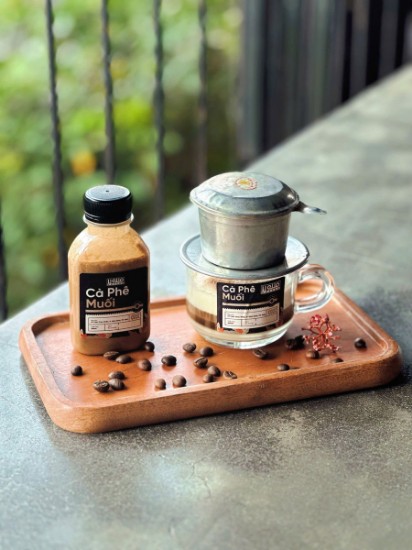 Ảnh của Cà phê muối Hello Coffee chuẩn Huế, chai 100ml